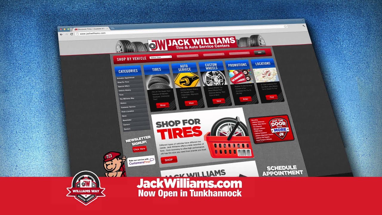 Jack Williams Tire and Auto Winter Tires YouTube