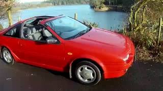 Nissan 100nx driving experience - PoV open top in December