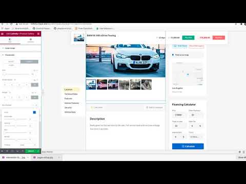 Elementor Single Listing Shortcodes - Lisfinity