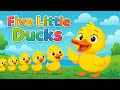 Five Little Ducks – Sing-Along for Toddlers & Preschoolers