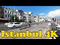 Walk around Istanbul 4K. Kabatas Bebek Sariyer.