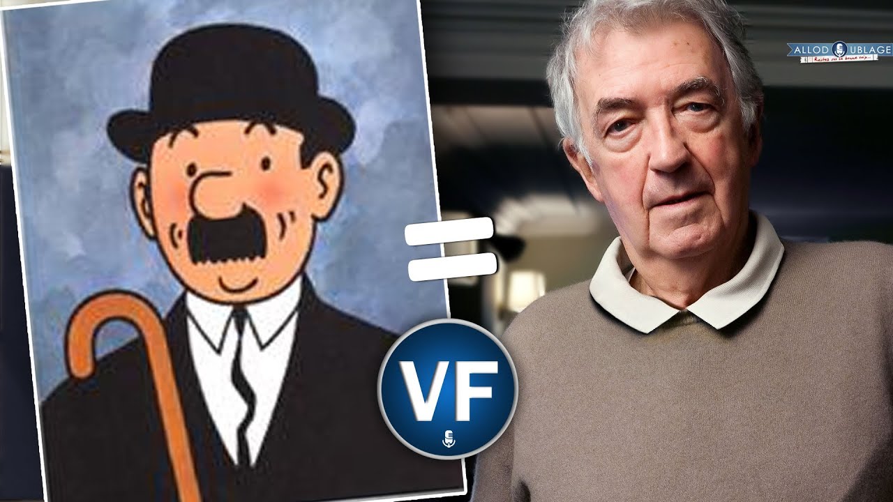 Jean-Pierre Moulin - voix de Dupond dans "Les aventures de Tintin"