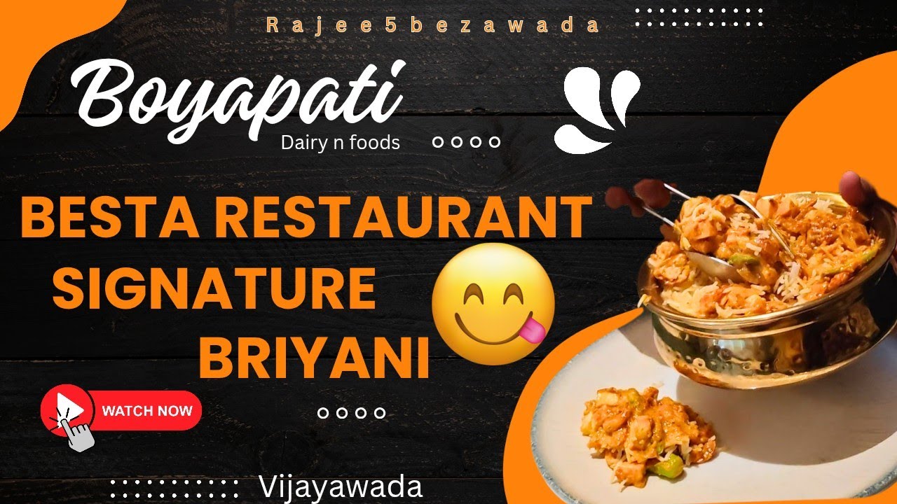 Boyapati|dairy n foods||BESTA restaurant || Guru Nanak Colony|| Vijayawada ||Rajee5bezawada 🥰🥰