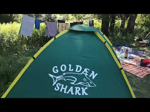 Обзор 4х местной палатки Golden sharks simple 4