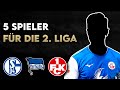 Neuzugänge für die 2. Bundesliga: 5 Spieler der Absteiger Rostock, Osna & Wehen für 2. Liga-Vereine!