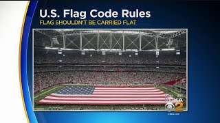 Football Players’ Protests Spark Interest In Flag Code Etiquette