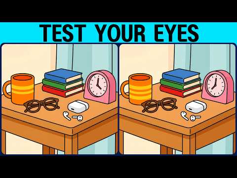 [Spot the Difference Brain Training] The subtle differences will test your attentiveness.
