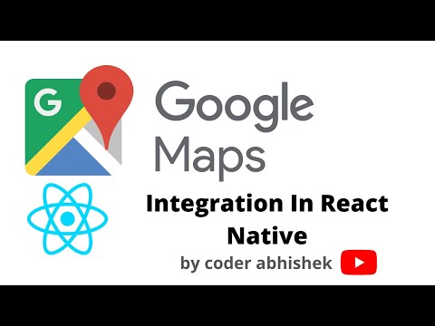 React Native Tutorial: How to use google maps in React Native | easy steps | Reactjs | Latest
