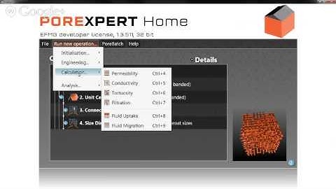 Introduction to PoreXpert with emphasis on porometry