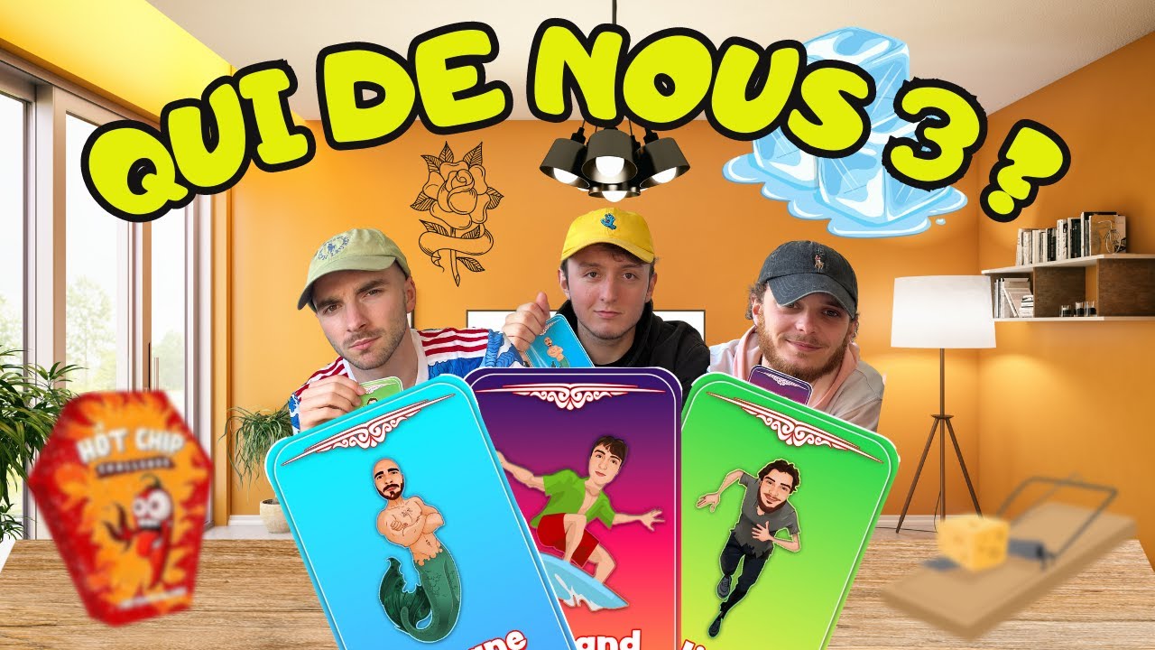 QUI DE NOUS 3 EXTRÊME !? (On mange la chips la plus piquante du monde !) 