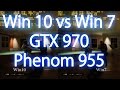 Rainbow Six Siege - Benchmark All Preset (Windows 10 vs Windows 7) GTX 970 + Phenom 955 @4Ghz Video Klibi Rainbow Six Siege - Benchmark All Preset (Windows 10 vs Windows 7) GTX 970 + Phenom 955 @4Ghz Video Klibi