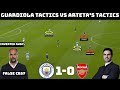 Tactical Analysis: Manchester Ctiy 1-0 Arsenal | Pep's Crazy Tactics vs Arteta |