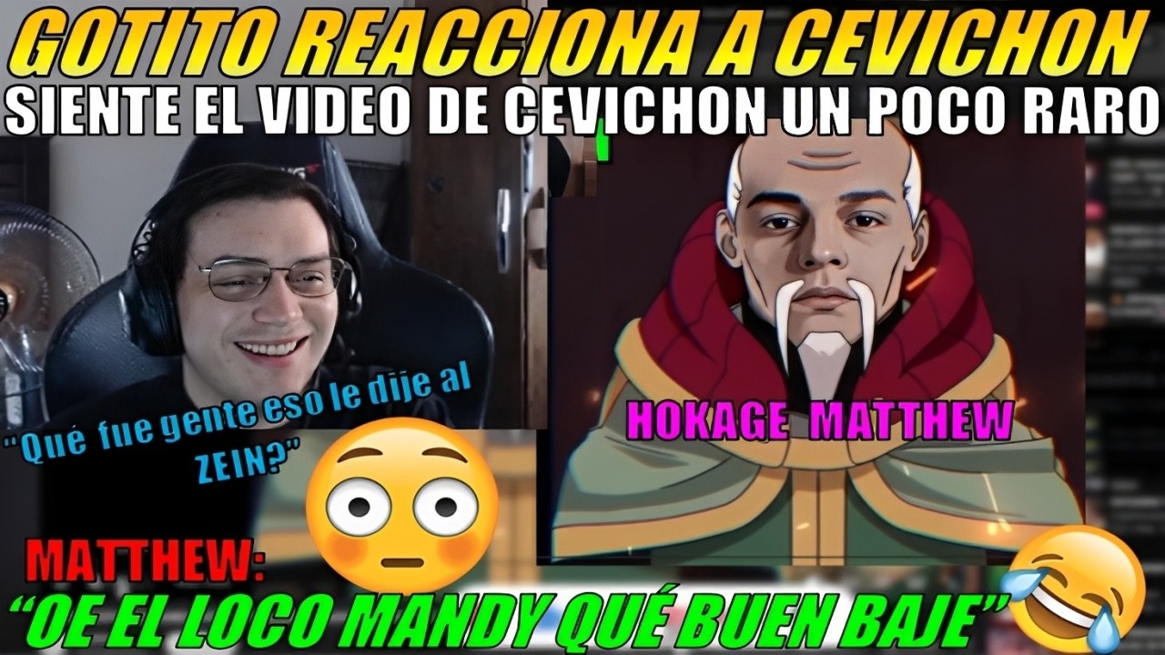 🤣MATTHEW reacciona a CEVICHON | Falta CONTENIDO en la EDICIÓN🤣