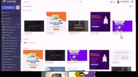 Webinar from visme 101 live streaming, 21-05-2020