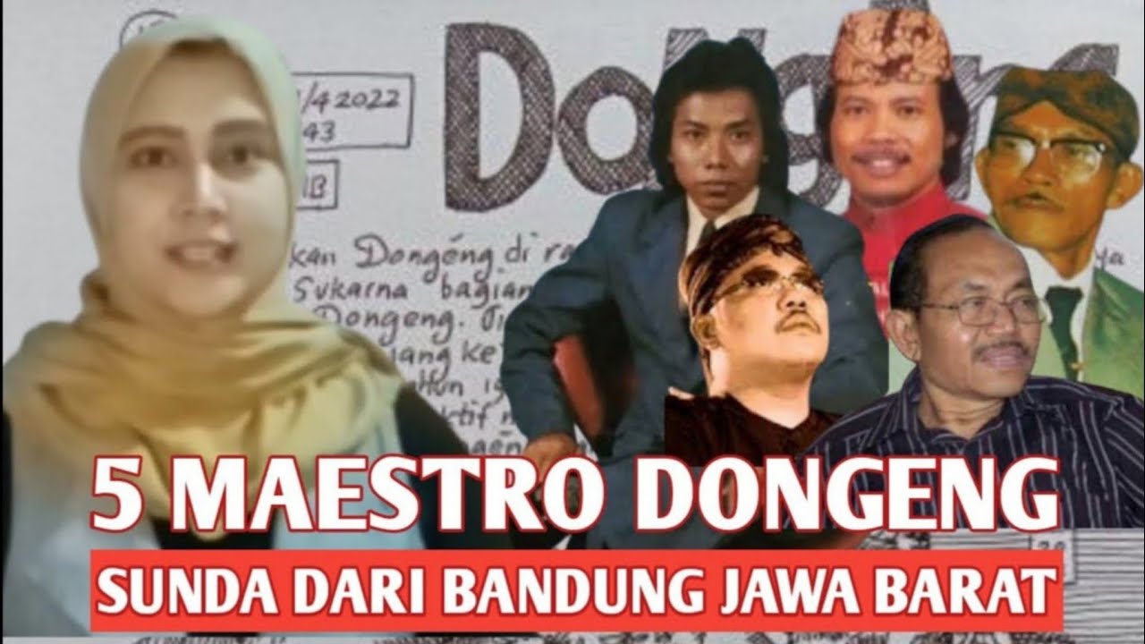 5 Maestro Dongeng Sunda dari Bandung di Radio Jaman Dulu