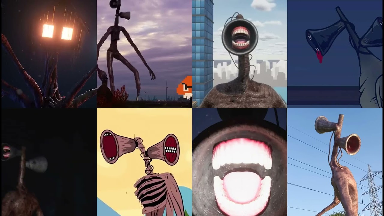 Head houce vs siren head coffin dance ( cover ) #sirenhead #coffindance 