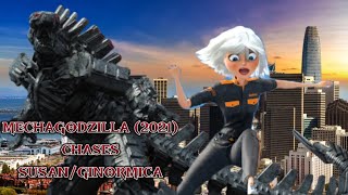 Mechagodzilla Chases Susanginormica