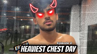 HEAVIEST CHEST &amp; TRICEP WORKOUT WITH GYMBROS💪🏻🖤 Episode 2