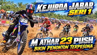 KEJURDA JABAR SERI 1 | NGERIII M ATHAR 23 PUSH DARI BELAKANG BIKIN PENONTON TERPESONA LIAT AKSINYA 🔥
