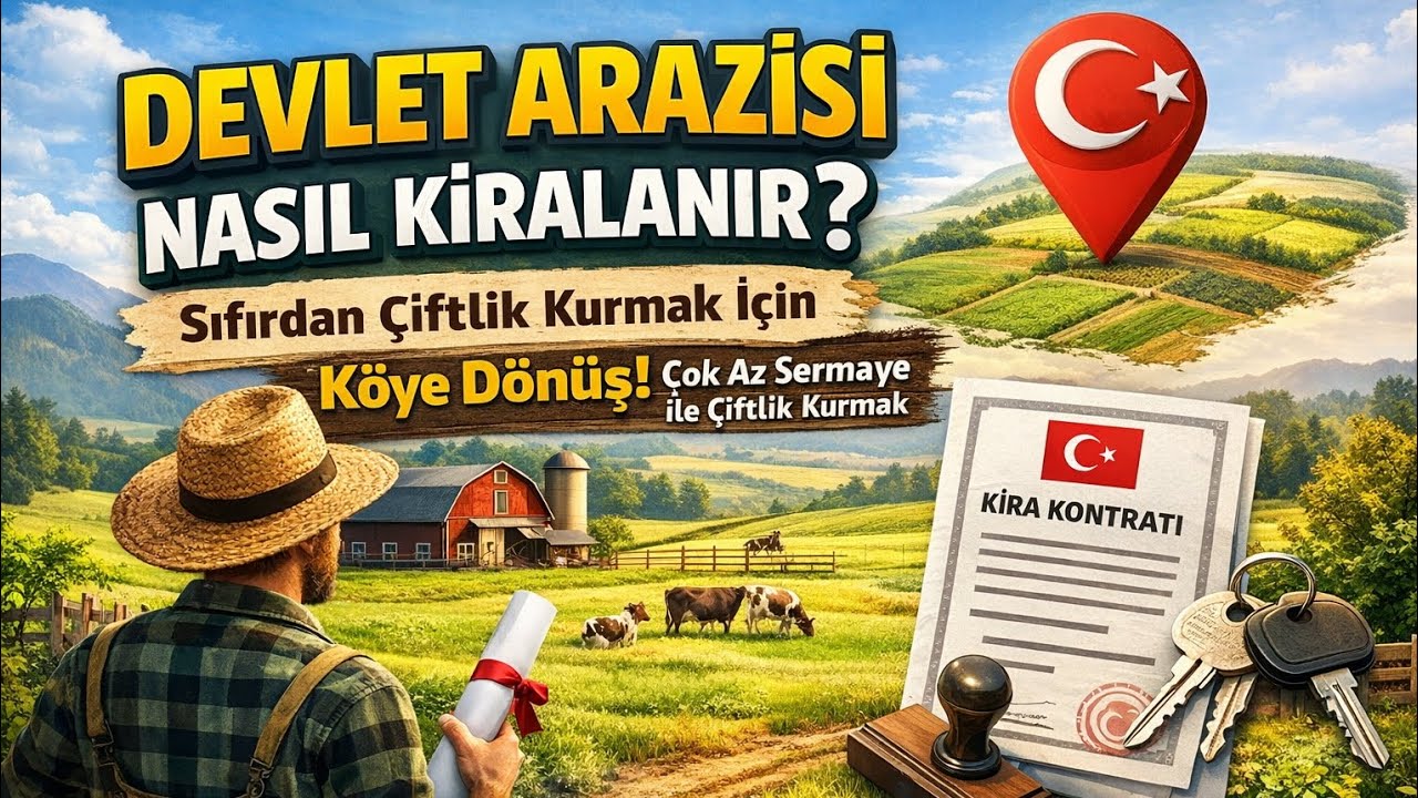 Sıfırdan Köye Dönüş! Çok Az Sermaye ile Çiftlik Kurmak | Devlet Arazisi Nasıl Kiralanır? (Part 1)