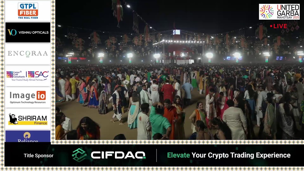 United Way Of Baroda - Garba Mahotsav 2025 By Atul Purohit - Day 6