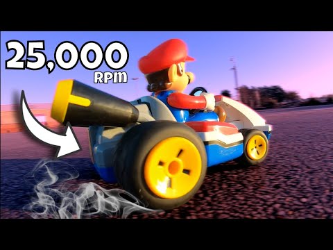 mario kart remote control car light flashing