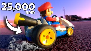 Fast as F**k! Brushless Mario Kart RC Car!