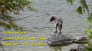 Ruby's First Overnight Canoe Trip | Ojibway Lake | Autumn Camping