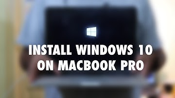 Installing Windows 10 on MacBook Pro
