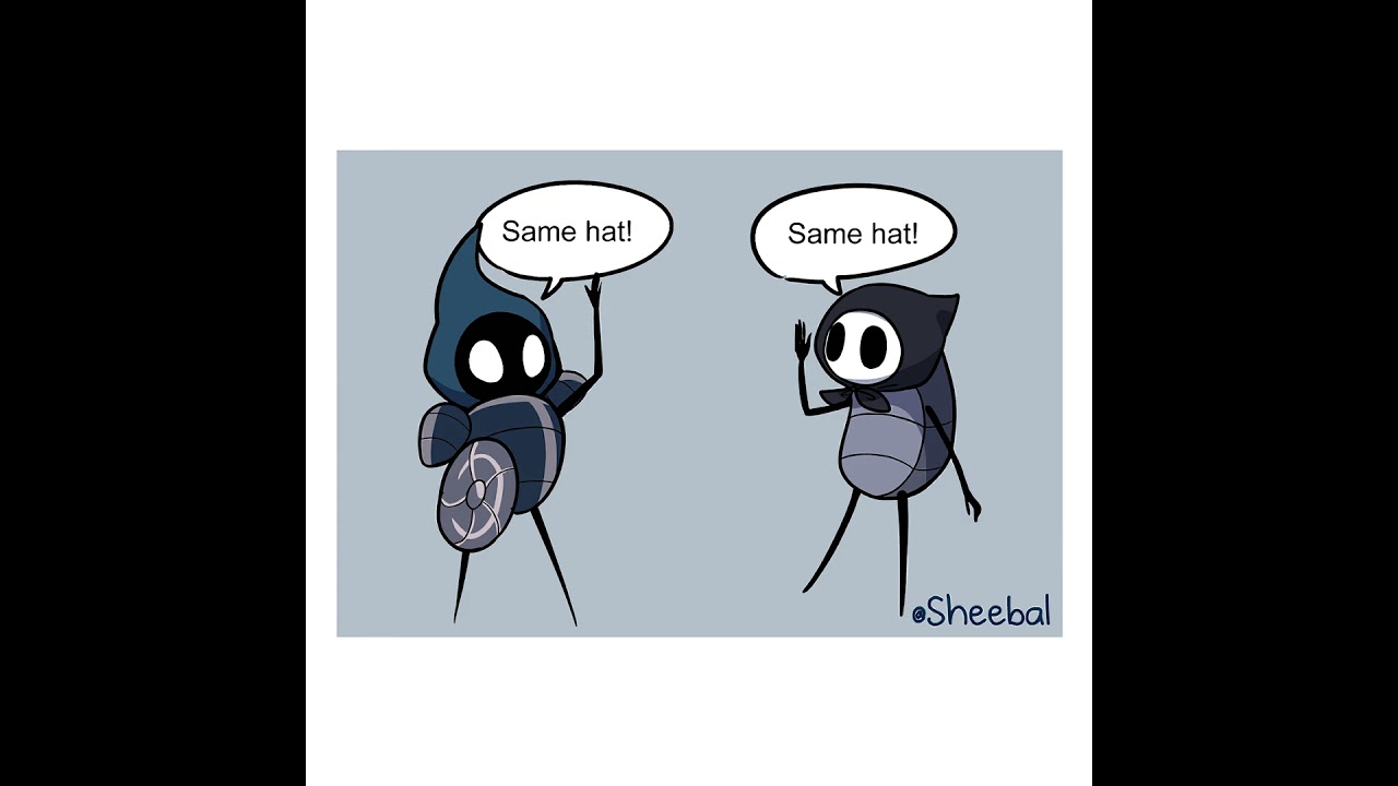 Quirrel & Tiso: Same hat! 