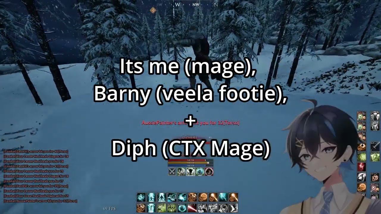 Mortal Online 2 - Hyllspeia 3vX Outpost Fight