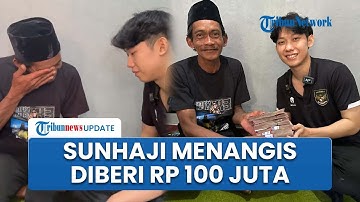 Tangis Haru Penjual Es Teh yang Dihina Gus Miftah, Dapat Uang Rp 100 Juta dari YouTuber Willie Salim