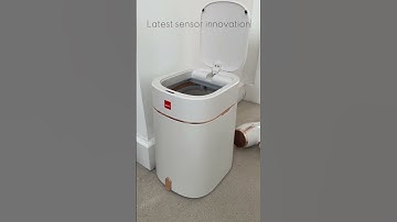 Sensio Home 12 Litre Waterproof Motion Sensor Trash Can Dust Bit With Auto Lid