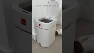 Sensio Home 12 Litre Waterproof Motion Sensor Trash Can Dust Bit With Auto Lid