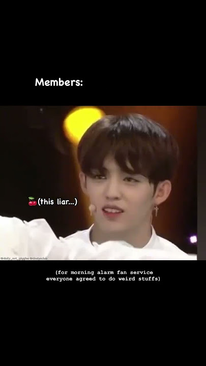 Seventeen DK alarm clock ⏰ #seventeen #kpop #dokyeom #mingyu #hoshi