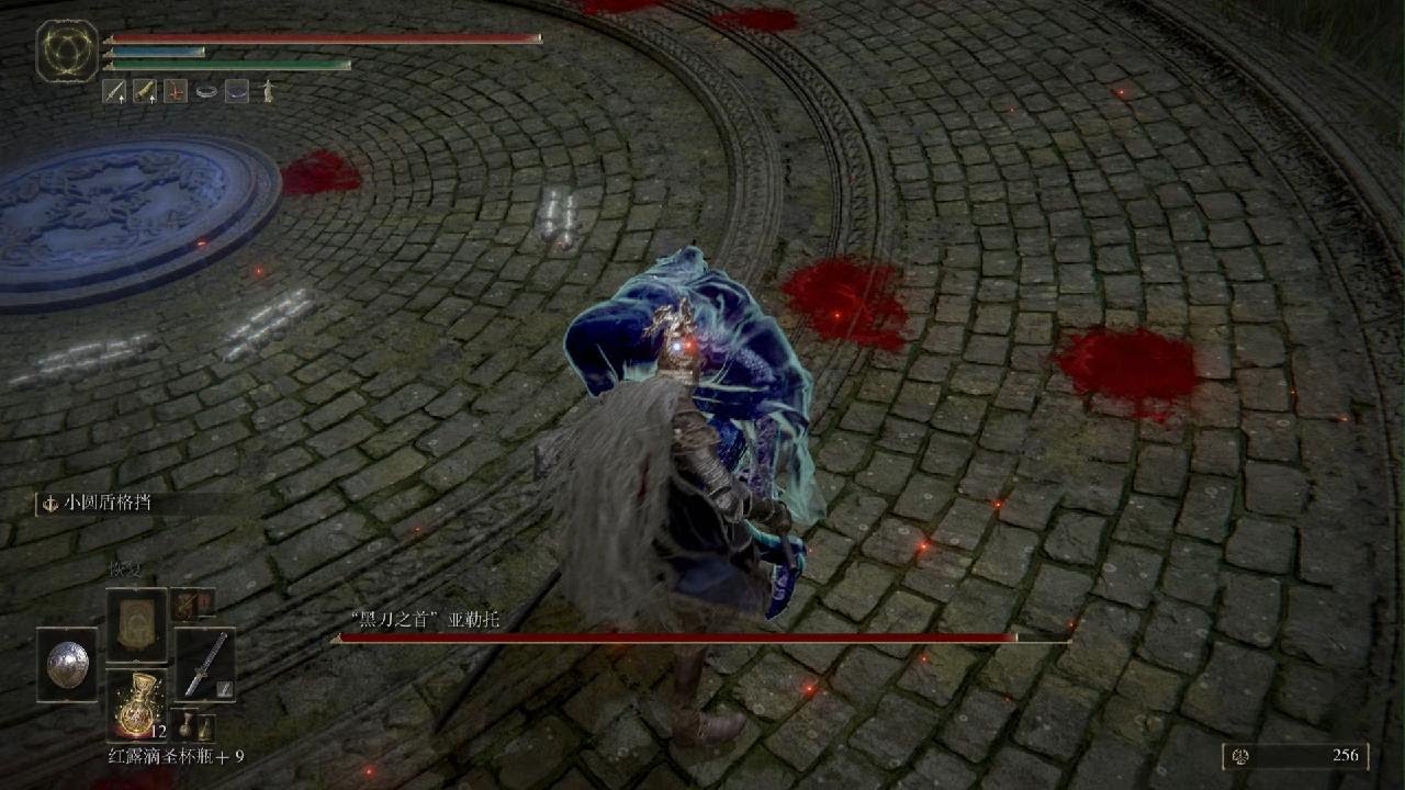 盾反黑刀之首　手残只会反在第二刀