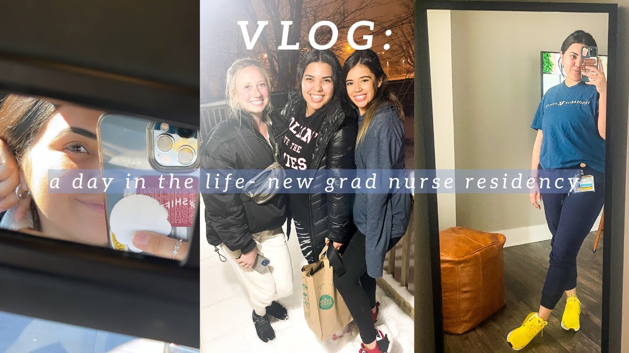 New Grad nurse residency- a day in the life - YouTube