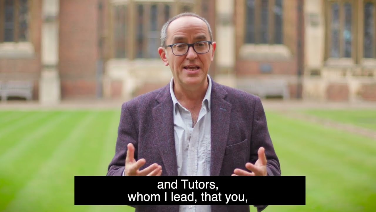 Richard Partington, Senior Tutor of St John's College, University of