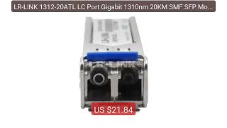 LR-LINK 1312-20ATL LC Port Gigabit 1310nm 20KM SMF SFP Module 1.25G... — Top Rated 2026 | Buy Now!