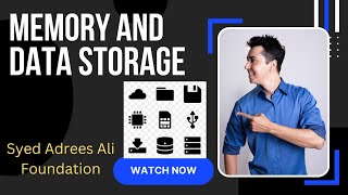 Memory and Data Storage| 9th computer PTB Lecture 4 | Syed idrees Ali Shah Foundation