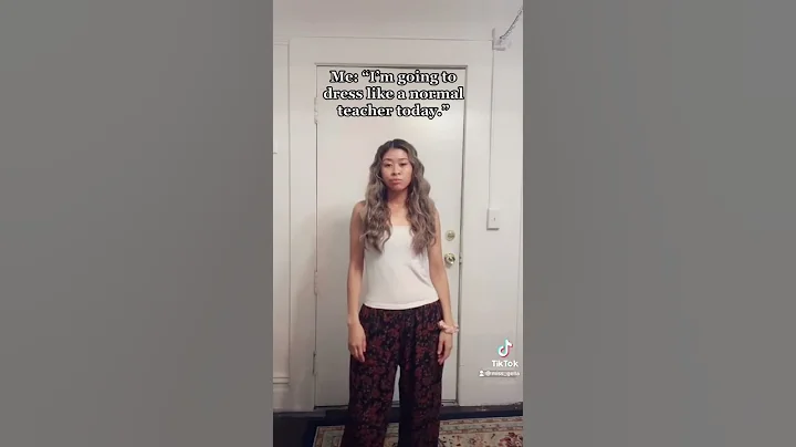 Will I Ever Dress Like a Normal Teacher?