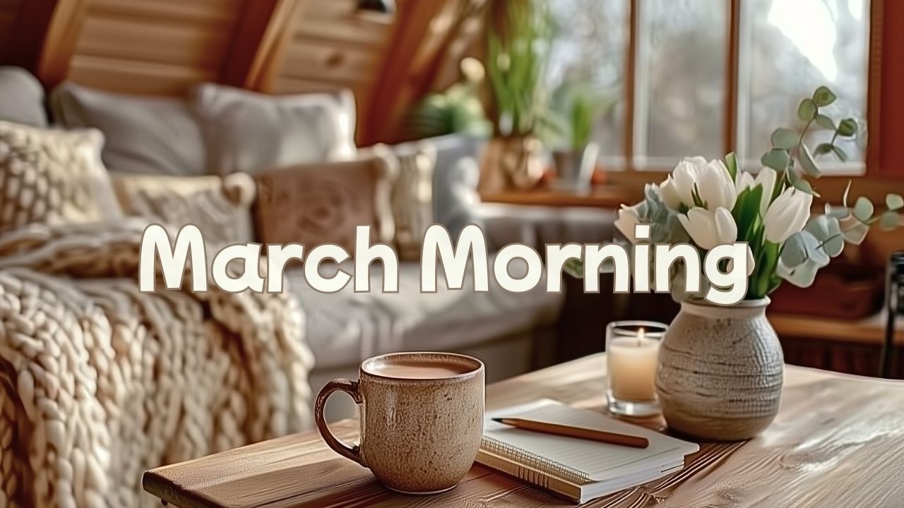 March Morning Calm | Relaxing Acoustic Guitar for Deep Focus & Calm