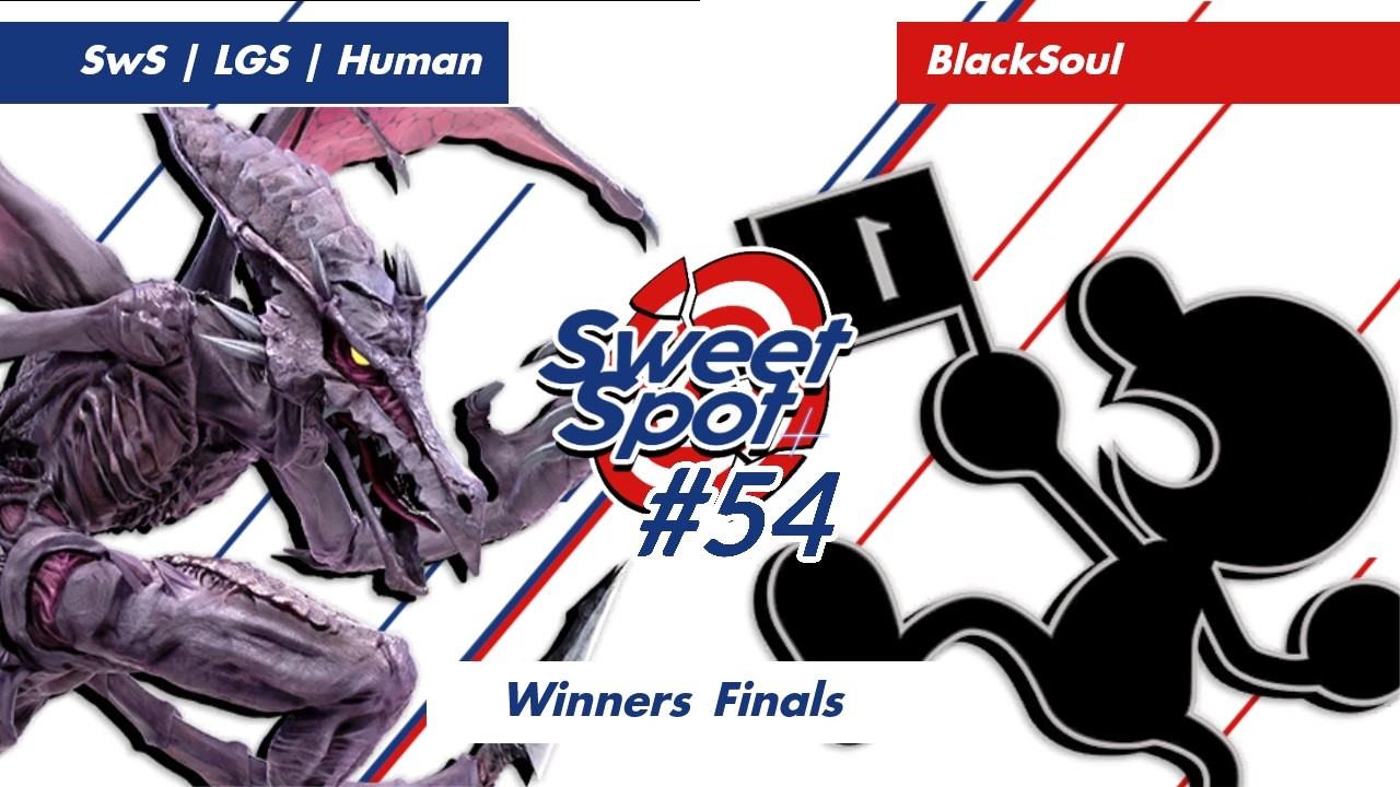 Sweetspot #54 Winners Finals - SwS | LGS | Human (Ridley) VS BlackSoul (Mr Game & Watch)