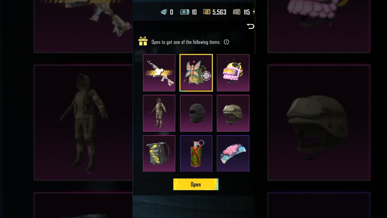 Supply Crate Luck Bar Completed 