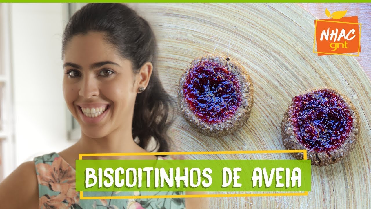 Biscoito de aveia com geleia de morango | Bela Gil | Bela Cozinha