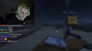 Xqc Acts Weird After Separating Gingers Bed In Minecraft