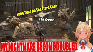 Flare Got Panic Attack When Got Ambushed By Two Tree Sentinel Elden Ring Hololiveeng Sub