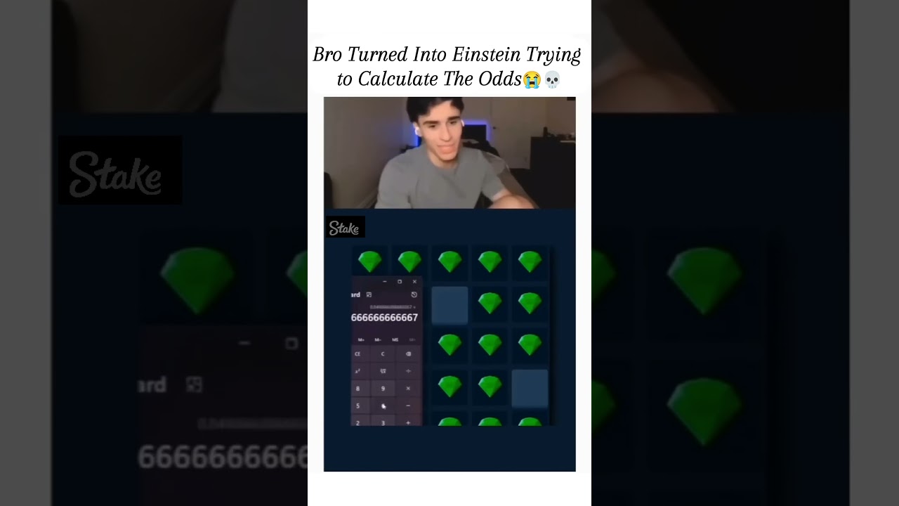 Bro Pulled Out a Calculator HAHA!!.