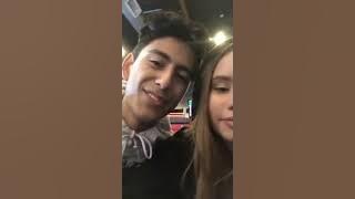 Julian Deguzman with Lexee Smith, Joya Jackson, and Noah Tratree live on instagram