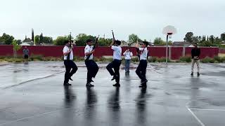 4-Man Armed Drill Exhibition , 2nd Place, NCIDM 2025